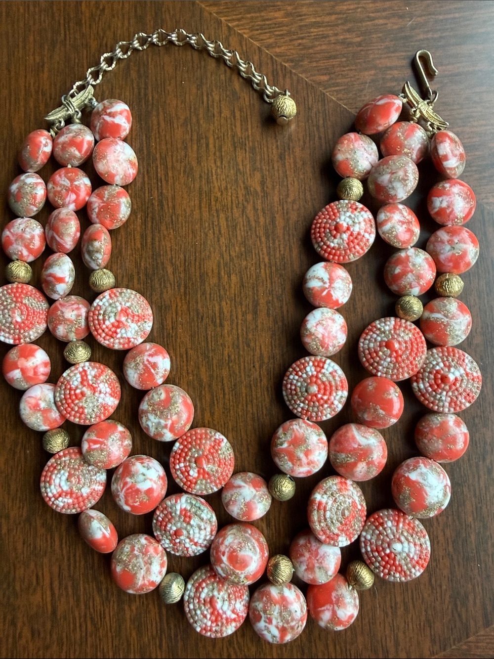 Vintage Multi-Strand Statement Necklace